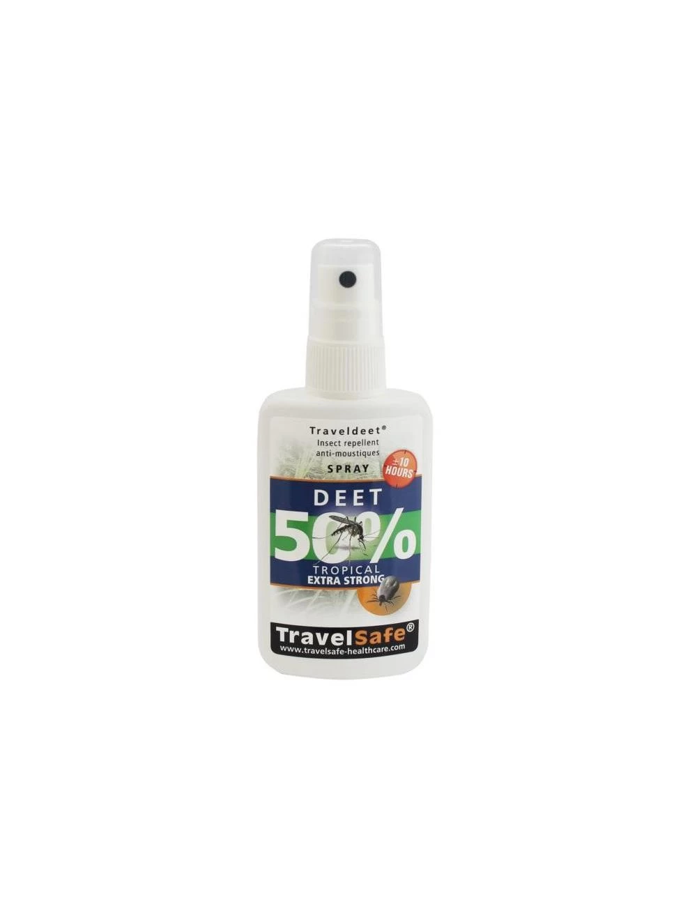 Travel Deet 50% Spray Uit Het Travelsafe Insectwering Assortiment 2 Travel Deet 50% Spray Uit Het Travelsafe Insectwering Assortiment - Afbeelding 2