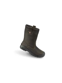 Werklaars Montana Rigger Gevoerd Bruin Uit Het Sixton Werklaarzen Assortiment