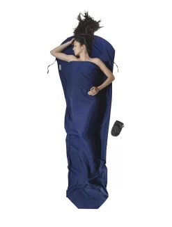 Lakenzak Microfiber Blauw Mummy Uit Het Cocoon Slaap Accessoires Assortiment