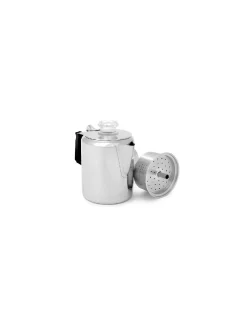 Percolator 9 Cup RVS Uit Het GSI Outdoors Fluitketels Assortiment