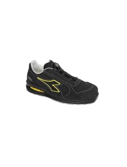 Run Net Airbox Quick Laag S3 SRC Zwart Uit Het Diadora Werkschoenen Laag Assortiment