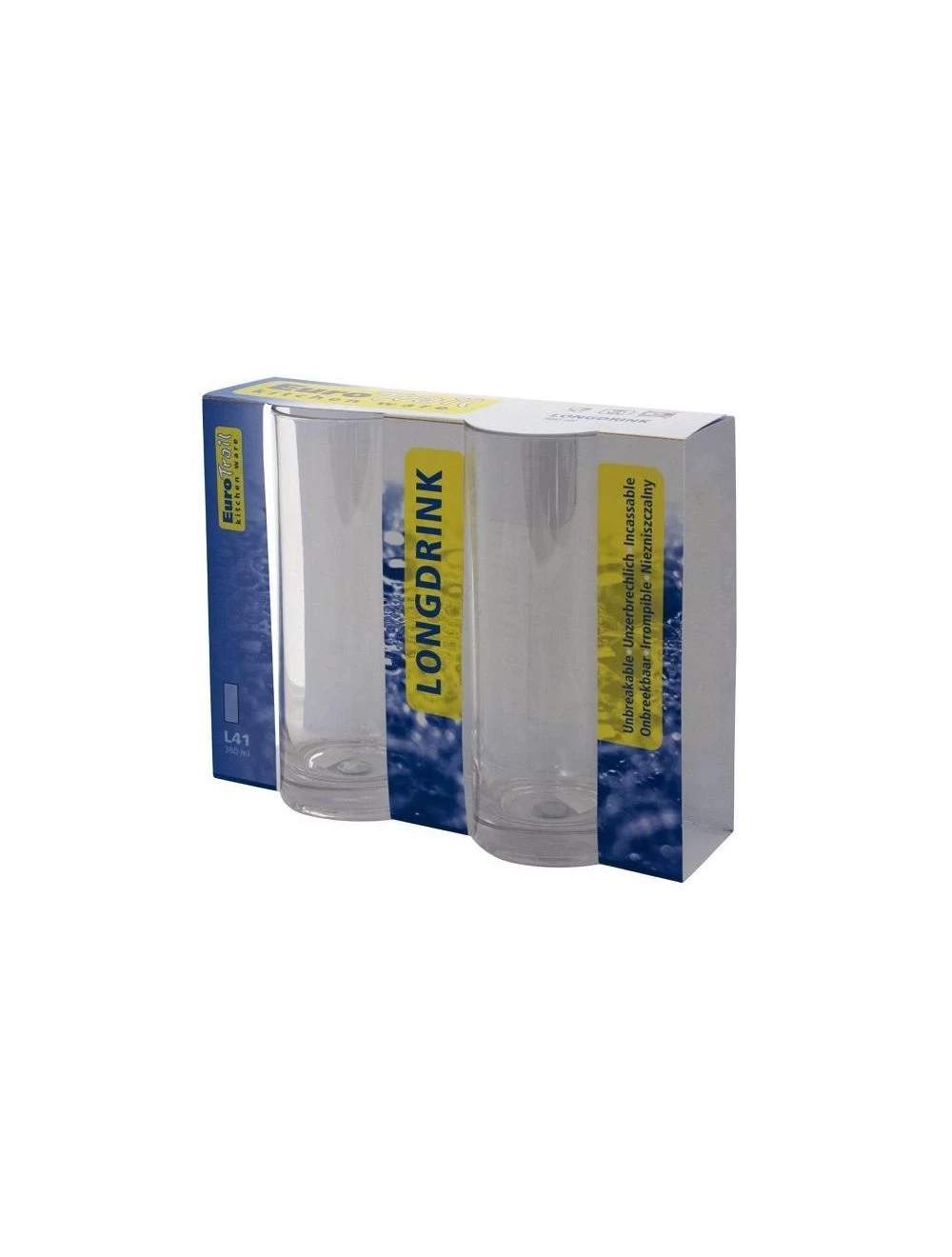 Longdrink Glas, 360ml Uit Het Eurotrail Servies Assortiment 2 Longdrink Glas, 360ml Uit Het Eurotrail Servies Assortiment - Afbeelding 2