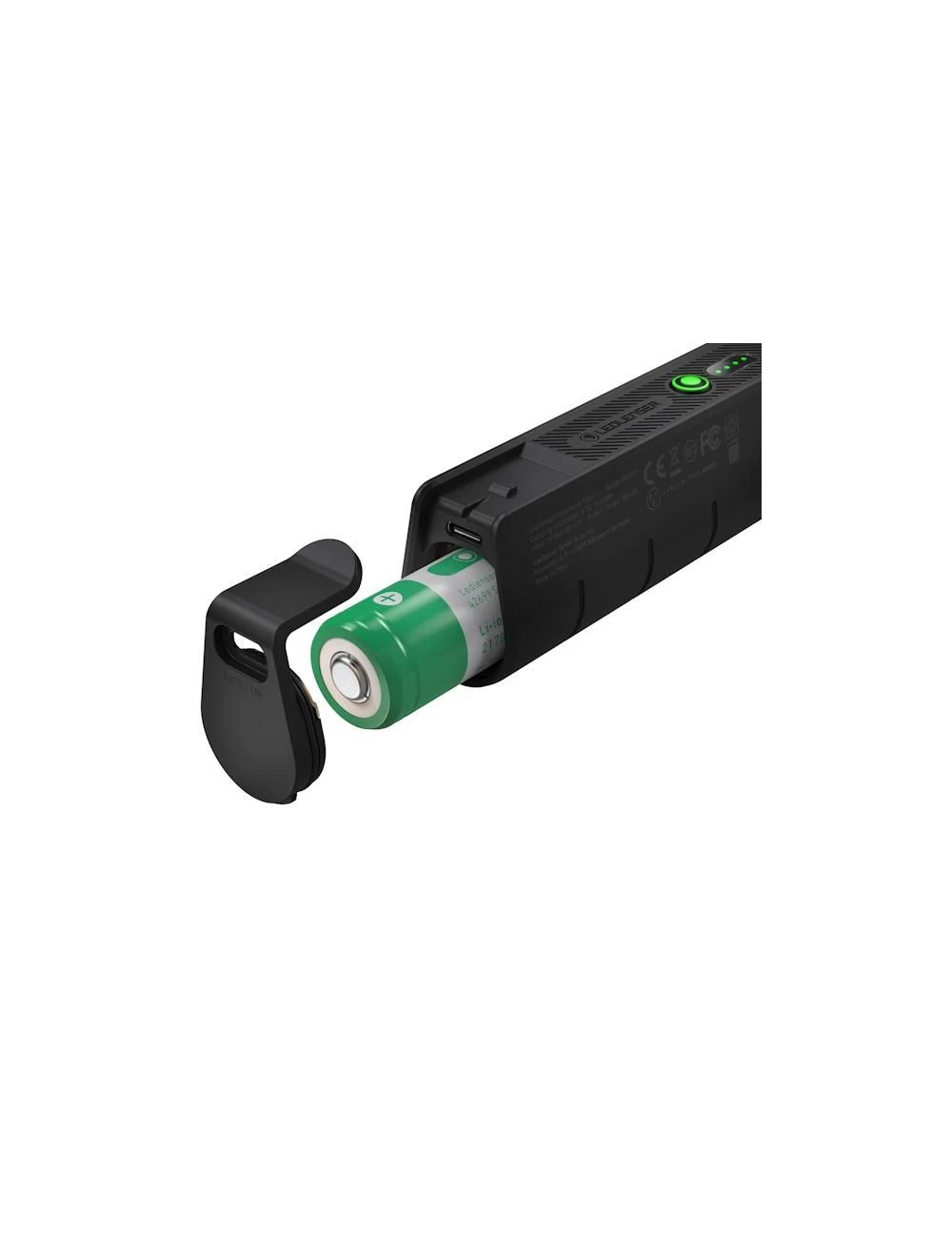 Ledlenser FLEX-5, Powerbank, 1x 21700, 3.7V 4.500mAh, 1x USB + 1x USB-C Uit Het Ledlenser Zaklampen Assortiment - Afbeelding 2