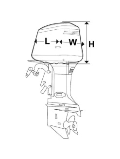 Motorhoes Tot 15 Pk Uit Het Oceansouth Motorhoezen Assortiment -Outdoor Verkoop 1481041Motorhoes tot 15 pk