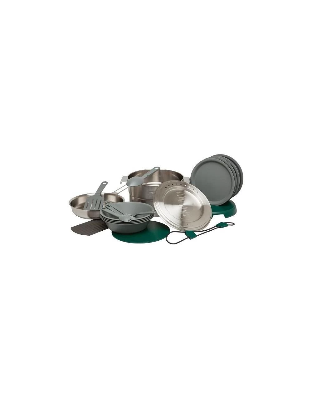 The Full Kitchen Base Camp Cook Set 3,5L RVS Uit Het Stanley Pannen Assortiment - Afbeelding 3