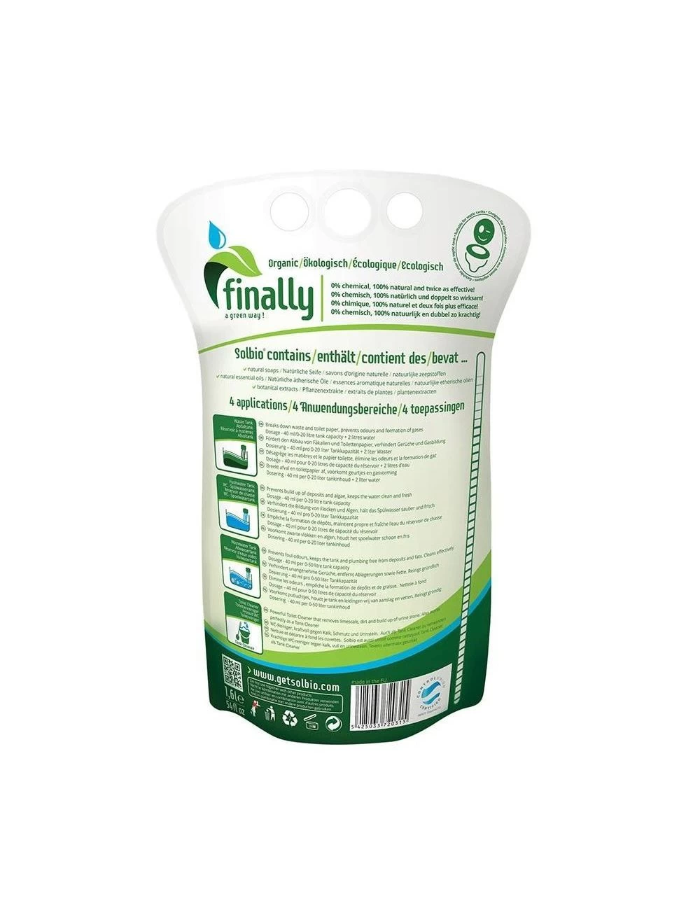 Toilet Vloeistof Solbio 0,8 Liter Uit Het 0 Toilet Accessoires Assortiment 2 Toilet Vloeistof Solbio 0,8 Liter Uit Het 0 Toilet Accessoires Assortiment - Afbeelding 2