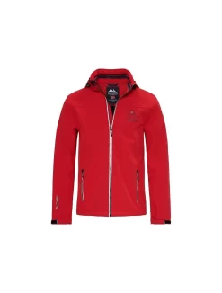 Nordberg TROND Softshell Rood Uit Het Nordberg Nordic Fleece & Softshell Assortiment