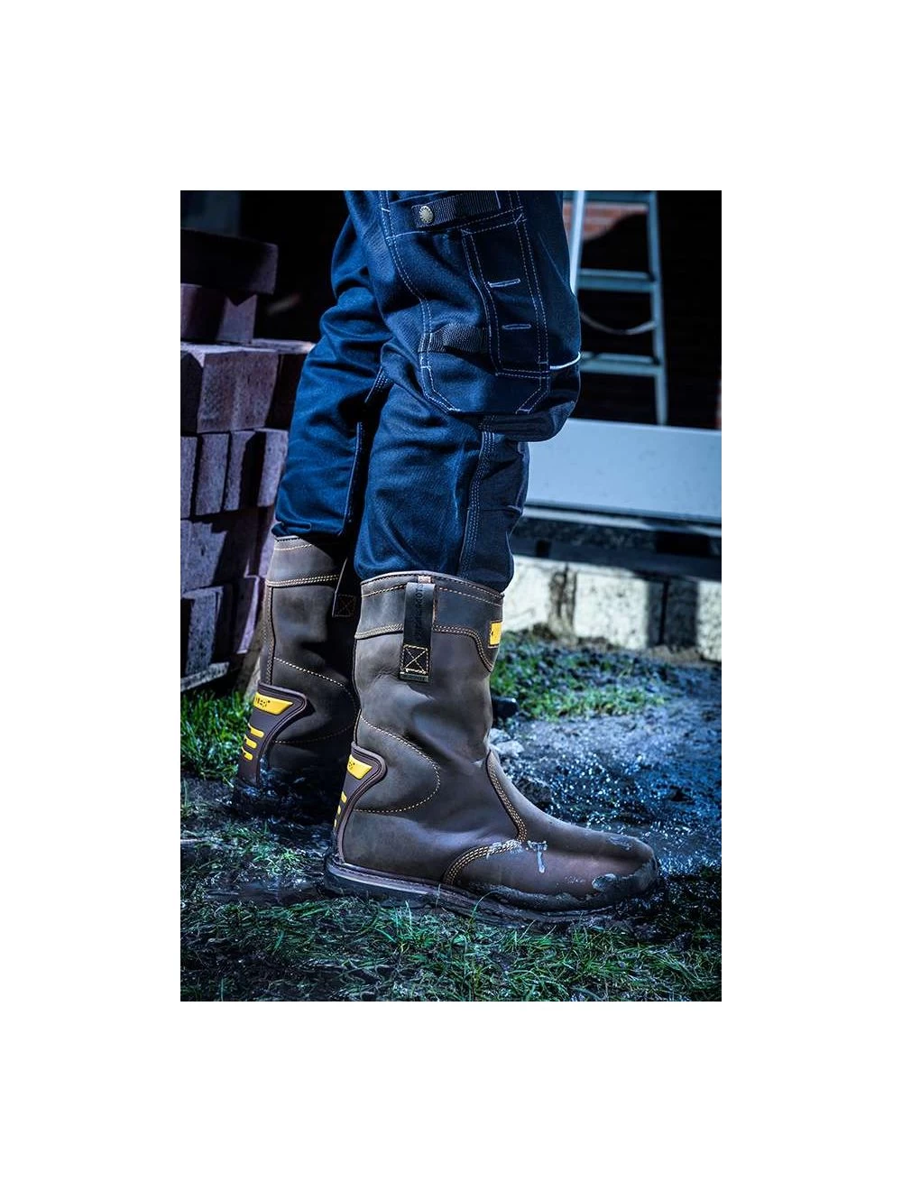 Werklaars Crazy Horse Bruin Uit Het Buckler Werklaarzen Assortiment 6 Werklaars Crazy Horse Bruin Uit Het Buckler Werklaarzen Assortiment - Afbeelding 6