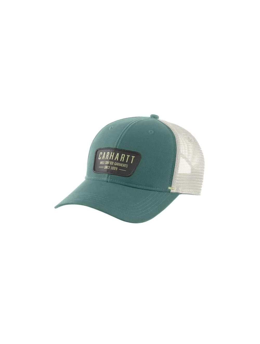 MESH BACK CRAFTED PATCH CAP SLATE GREEN Uit Het Carhartt® Mutsen En Petten Assortiment 1 MESH BACK CRAFTED PATCH CAP SLATE GREEN Uit Het Carhartt® Mutsen En Petten Assortiment