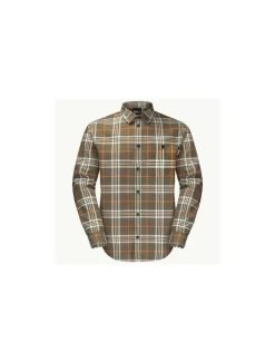 CABIN VIEW SHIRT Men Dusty Olive Checks Uit Het Jack Wolfskin Shirts & Polo's Assortiment 5 CABIN VIEW SHIRT Men Dusty Olive Checks Uit Het Jack Wolfskin Shirts & Polo's Assortiment -Outdoor Verkoop 2108585CABIN VIEW SHIRT Men dusty olive checks 2