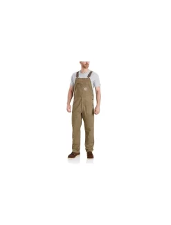Rugged Flex Rigby Bib Dark Khaki Lengte 32 Uit Het Carhartt® Werkbroeken Assortiment