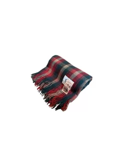 Dark Maple Wollen Plaid Uit Het 0 Accessoires Assortiment