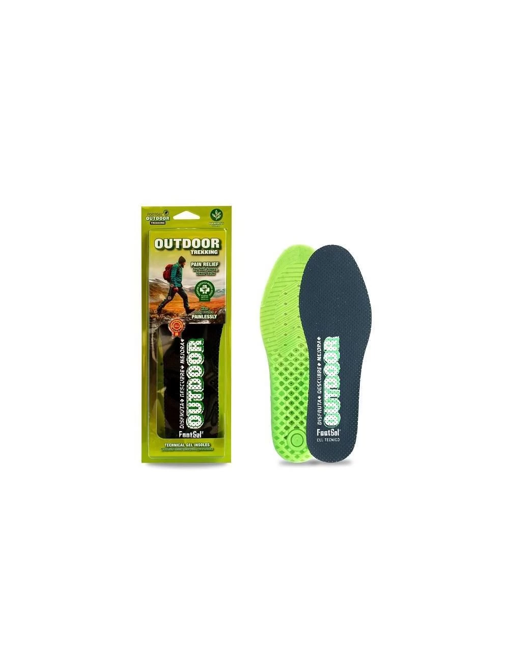 Inlegzool Footgel Outdoor Maat 35-38 Uit Het 0 Schoen Onderhoud Assortiment 1 Inlegzool Footgel Outdoor Maat 35-38 Uit Het 0 Schoen Onderhoud Assortiment