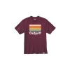 LINE GRAPHIC S/S T-SHIRT PORT Uit Het Carhartt® T-Shirt En Polo Shirts Assortiment