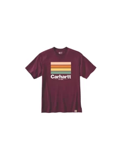 LINE GRAPHIC S/S T-SHIRT PORT Uit Het Carhartt® T-Shirt En Polo Shirts Assortiment
