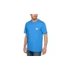 K87 POCKET S/S T-SHIRT MARINE BLUE HEATHER Uit Het Carhartt® T-Shirt En Polo Shirts Assortiment
