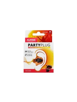 Alpine Oordoppen Partyplug Zwart Uit Het Alpine Gehoorbescherming Assortiment
