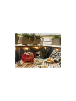 Feuerhand Tamber Tafel Grill Robijn Rood Uit Het Petromax Barbeque Assortiment -Outdoor Verkoop 2509711Feuerhand Tamber Tafel Grill Robijn Rood 2
