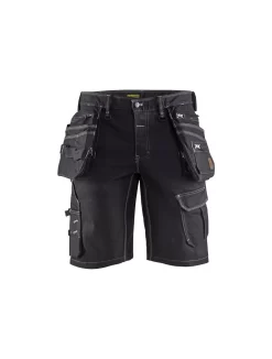 Korte Werkbroek Stretch X1900 Zwart Uit Het Blaklader Werkbroeken Assortiment