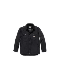 Full Swing Traditional Coat Black Uit Het CarharttĀ® Werkjassen Assortiment