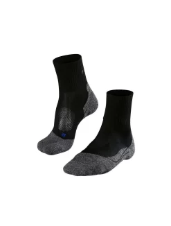 Sok Falke TK 2 Short Cool Lady Zwart Uit Het Falke Sokken Assortiment